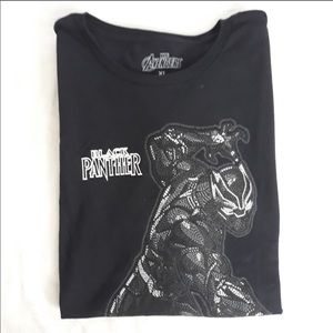 Rare Embroidered Black Panther Marvel T-Shirt Never Worn Brand New